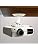QualGear Projector Ceiling Mounting Kit, Single Joist, 3 Inch Pipe, Black - Image 2