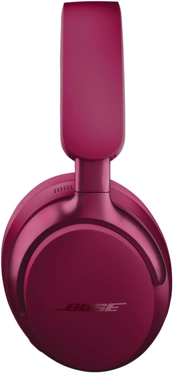 Bose QuietComfort Ultra Bluetooth Headphones, Wireless Headphones with Spatial Audio, Over Ear Noise Cancelling with Mic, Up to 24 Hours of Playtime, Deep Plum - Limited Edition Color - Image 4