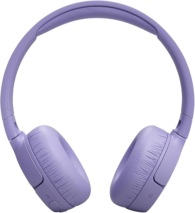 JBL Tune 670NC - Wireless On-Ear Headphones - Purple | Adaptive Noise Cancelling with Smart Ambient, Bluetooth 53 with LE Audio, JBL Pure Bass Sound - Image 9