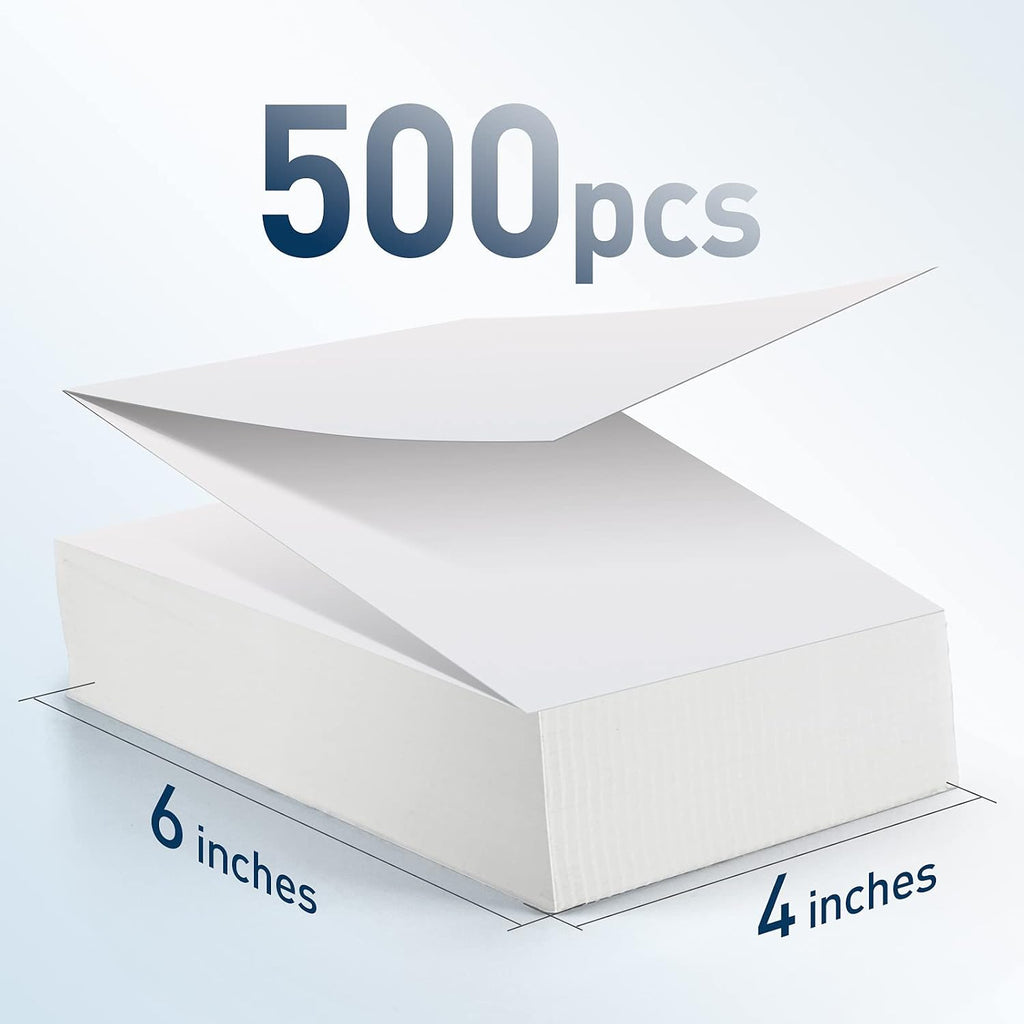 iDPRT Shipping Labels - 4x6 Thermal Direct Address Labels, Fan-Fold, Strong Adhesive, 500 per Stack, Compatible with JADENS,MUNBYN,Nelko,Phomemo,KNAON,iDPRT Thermal Label Printers - Image 3