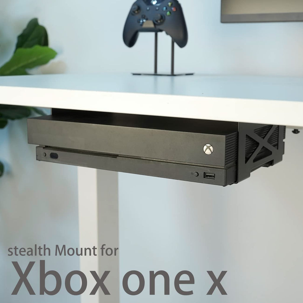 Under Desk Mount Metal Bracket for Small PC, Audio Amplifier, Xbox/PS4 - Image 7