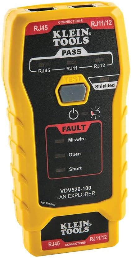 Klein Tools Cable Tracing and Testing Kit with Tone Generator, Tracer, and Network Tester - Image 5