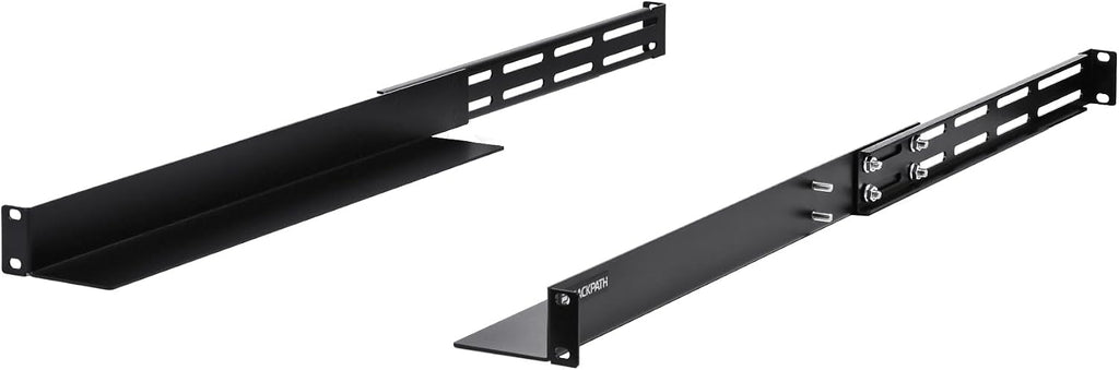 1U 4-Post Server Rack Rail, 20.2-32 Inch Adjustable Depth - 110lbs Capacity - Image 4