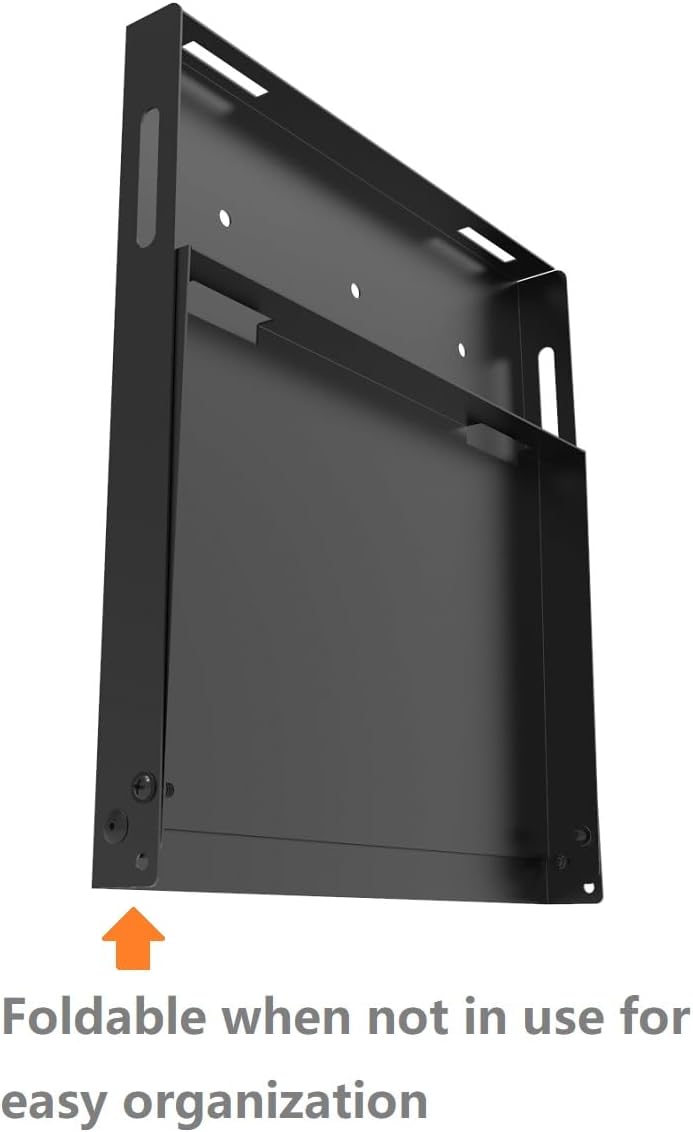 Universal Mount Computer Wall Mount 10" H x 6" W x 10" D, Adjustable Strap Mount for CPU, UPS, Computer Cases or Other Electronic Devices (Pack of 2) - Image 5