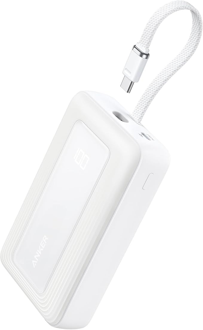 Anker Zolo Power Bank, 20,000mAh 45W Portable Charger with Built-in USB-C by Unknown