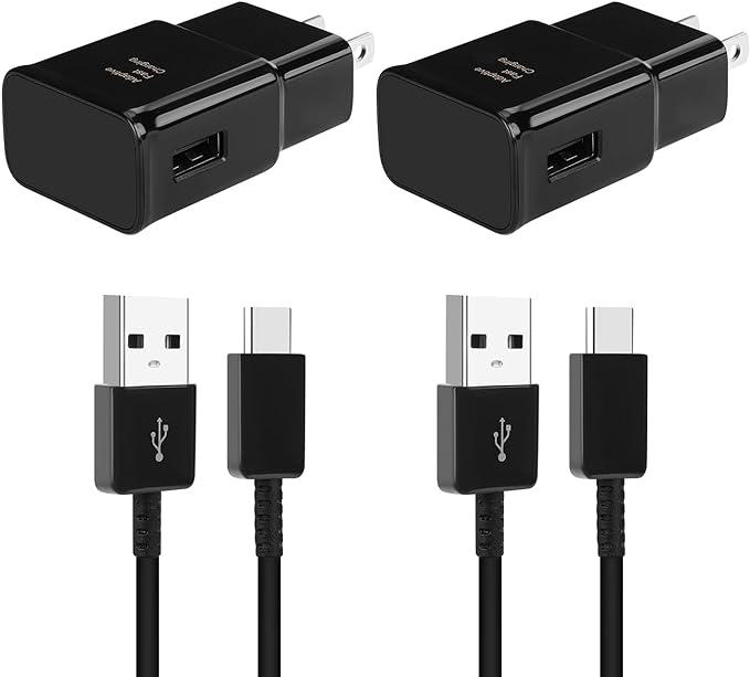 Android Phone Charger, Samsung Charger Fast Charging Cord with 6.6ft Type C Cable for Samsung Galaxy S26/S25/S24/S24Ultra/S23/S23 Ultra/S22/S21/S20/S20+/S10/S10+/S10e/S9/S9+/S8/Note 8/9/10/20 by Auorld