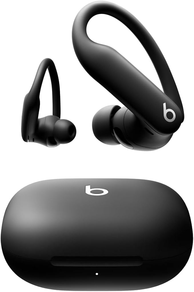 Beats Powerbeats Pro 2 - Wireless Noise Cancelling Workout Earbuds with Secure- Fit Earhooks, Up to 45-Hour Battery with Charging Case, Sweat & Water Resistant, Heart Rate Monitoring - Jet Black | High-performance audio with 12-hour battery and IPX4 wa... by Beats