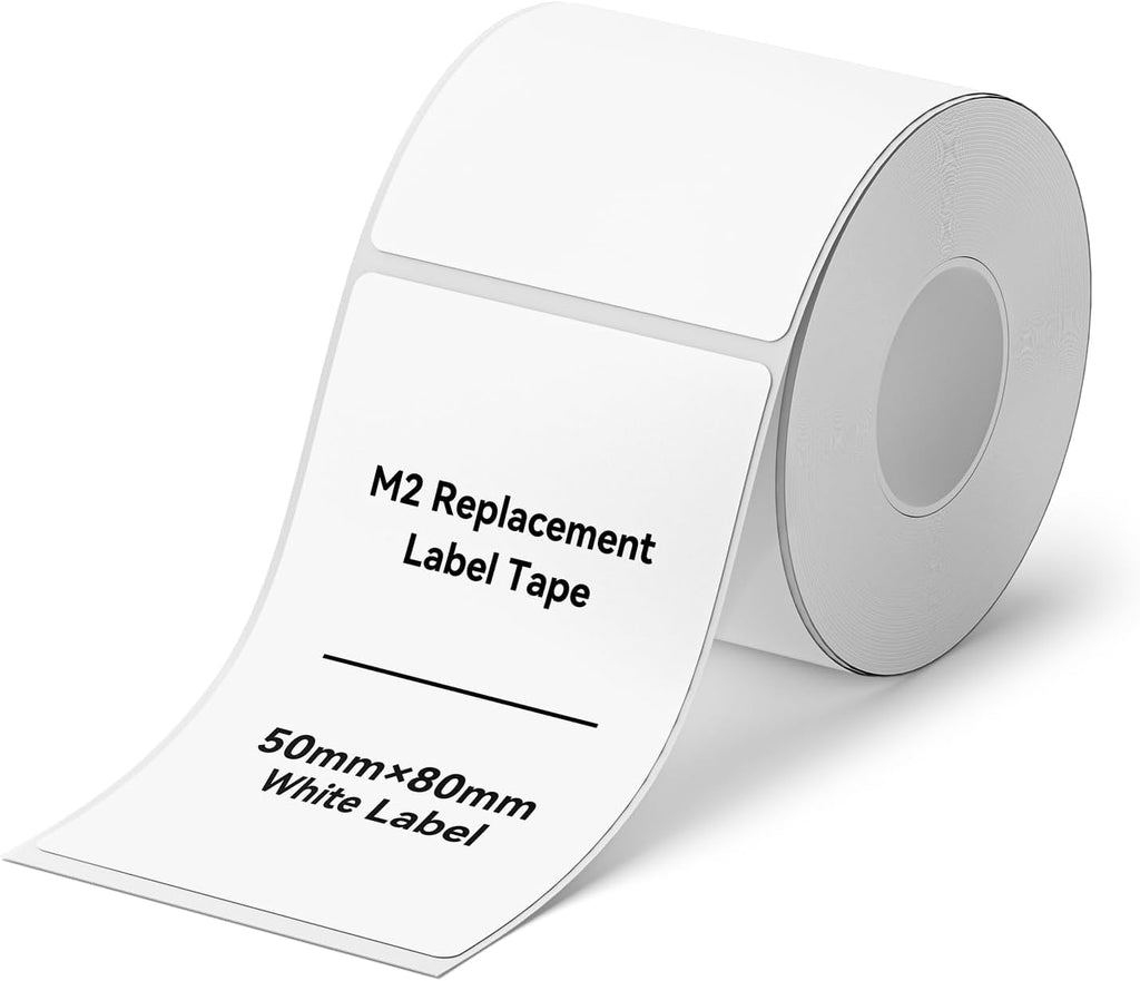 NIIMBOT M2/M3 Thermal Transfer Labels 1.97''×3.15'', White by NIIMBOT