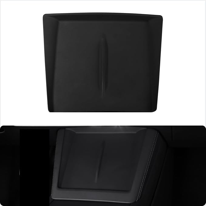 BASENOR Center Console Wireless Charger Mat for 2024-2026 Model 3 Highland | Silicone Cover Wireless Charging Phone Pad [Proprietary Design] Interior Accessories by BASENOR