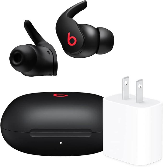 Beats Fit Pro with Apple 20W USB-C Power Adatper - Beats Black by Beats