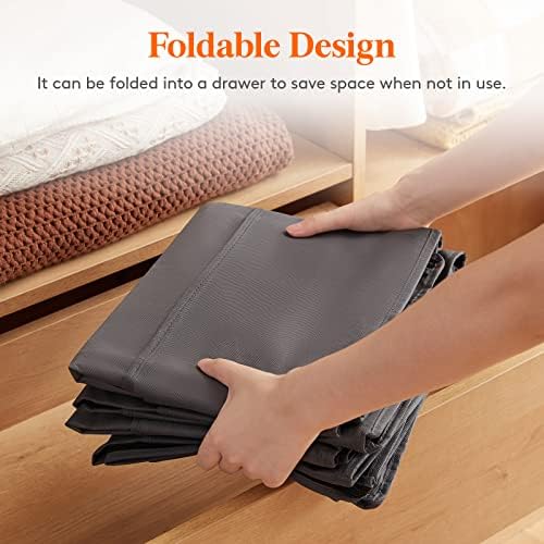 Lifewit 95L 3 Pack Under Bed Storage Containers, Large Capacity Blanket Storage Bags with Reinforced Handle, Organization and Storage for Comforters, Sheets, Clothes, Bedroom, College Dorm, Grey - Image 6