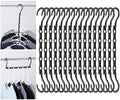 Mr. Pen- Space Saving Hangers, 16 pcs, 360° Rotating Hooks | Magic Cascading Hanger Organizer with 5 Enclosed Slots, Closet Organizers and Storage for Clothes by MrPen