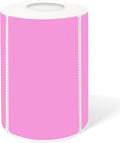 2×3 Inch Pink Removable Thermal Labels,Writeable,Removable,Thermally Printable,300 Sheets per Roll with Perforated Lines by Yeachlaing