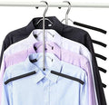 Hangers Space Saving Clothes Hanger 2 Packs | Non Slip Padded Coat Hanger 5 Layers Heavy Duty Stainless Steel Sweater Shirt Hanger Closet Storage Organizer by Hangerspace