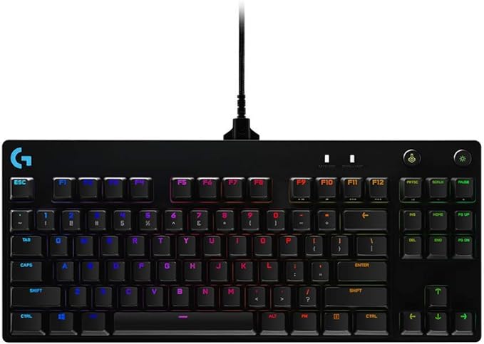 Logitech G PRO Mechanical Gaming Keyboard + G502 Hero Wired Gaming Mouse Bundle - Black - Image 2
