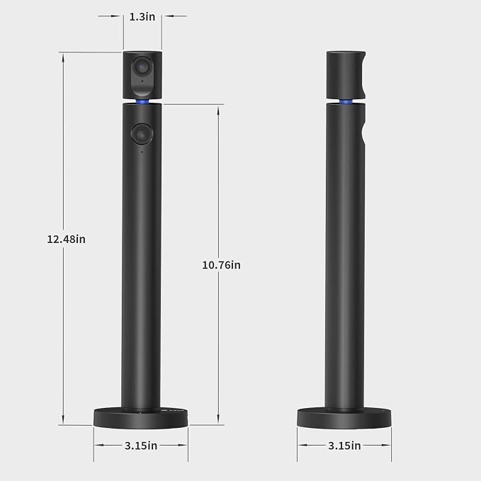 CZUR Halo X Pro Dual Webcam for PC, 1080P Web Camera with Microphone | USB Camera for Computer, 90° View, Plug & Play, Compatible with Windows&Mac, for TikTok/YouTube/Yahoo Messenger - Image 7