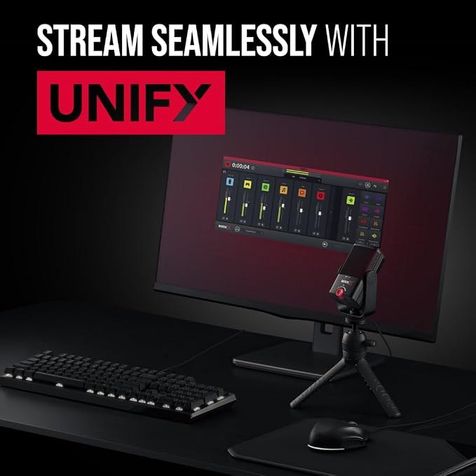 RØDE X XCM-50 Professional USB Condenser Microphone and Virtual Mixing Solution For Streamers and Gamers - Image 7