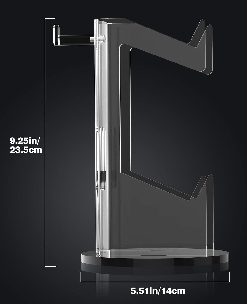 MoKo Universal Game Controller & Headset Stand, 2-in-1 Holder Acrylic - Image 5