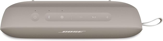 Bose SoundLink Flex Bluetooth Speaker (2nd Gen) - Portable Outdoor Speaker with Hi-Fi Audio, Waterproof and Dustproof, USB-C, Up to 12 Hours Battery Life, Sandstone - Image 4