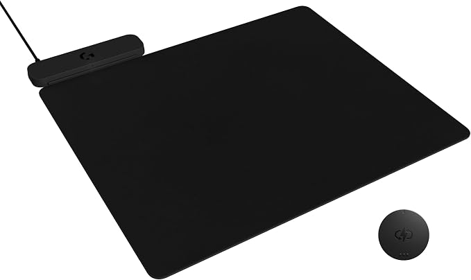 Logitech G POWERPLAY 2 Wireless Charging Mouse Pad - Black | For Logitech G compatible wireless mice only, for PC/Mac, cloth and hard surfaces included by Unknown