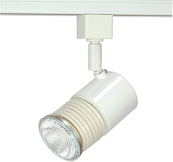 Nuvo Lighting TH226 Transitional One Light Track Head from Track Heads White collection in White finish, 7.00 inches | White Finish from the White Collection. by Nuvo
