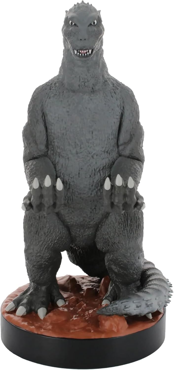 Exquisite Gaming Cable Guys Godzilla Controller Holder - 8.5in Licensed Collectible Figure & Phone Stand by Exquisite Gaming