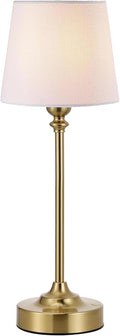 Kakanuo Gold Cordless Table Lamp with Rechargeable Battery, 1 Pack | Touch Stepless Dimming with Memory, 4000mAh Capacity, 3000K Warm Light, for Bedroom, Dining Table, Counter, Living Room by KakanuoLightings