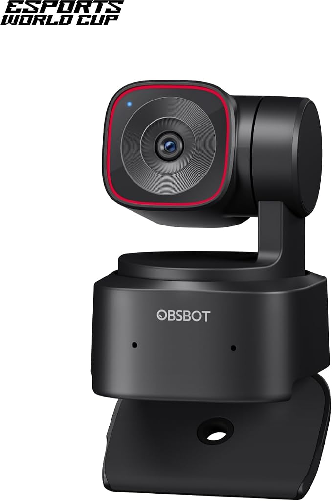 OBSBOT Tiny 2 Lite 4K Webcam for PC, AI Tracking PTZ Streaming Camera | 1/2" Sensor, Gesture Control, 60 FPS, HDR, Microphones, Web Camera for Desktop Computer, Laptop, Meeting, Video Calls, etc. - Image 2