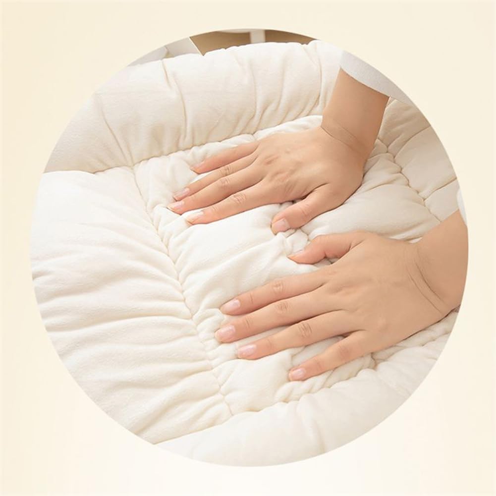 Desk Chair Cushion Office Chair Cushion Seat Cushion with Back Support Integrated Pad with Fixed Band for Sedentary Individuals - Image 5