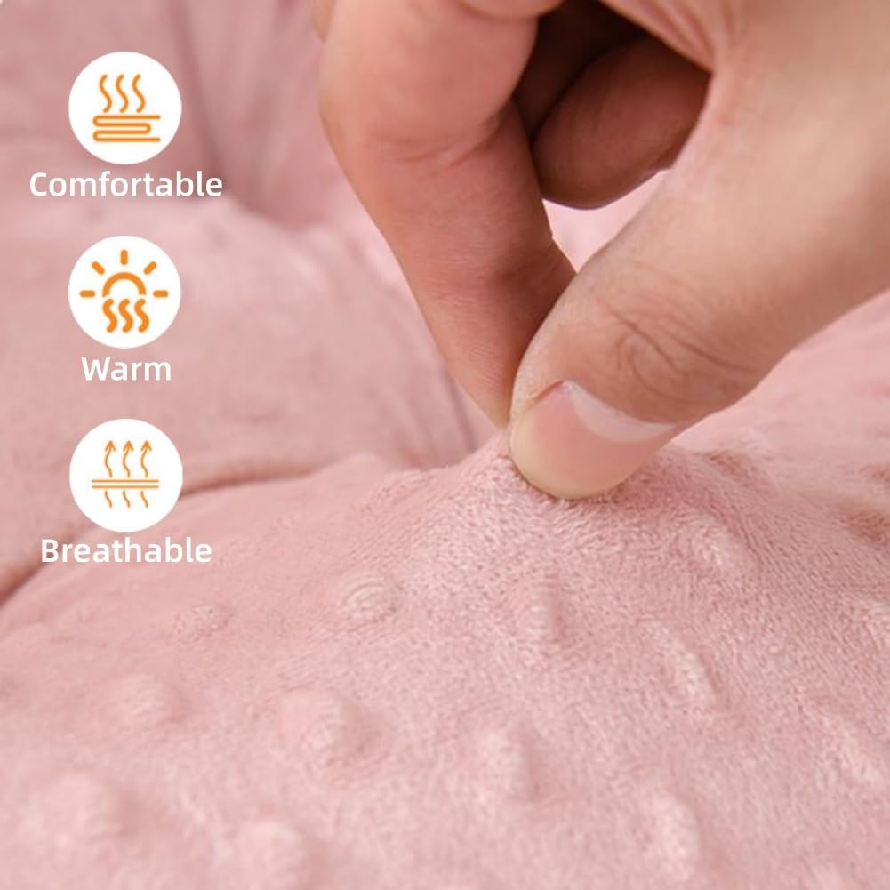 Non-Slip Office Chair Cushions with Arm Desk Chair Cushion Soft Rocking Chair Seat Pads with High Back Support for Dorm Gaming Office Car Home Dining Room Kitchen - Image 3