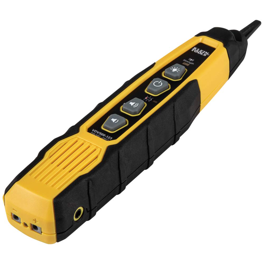 Klein Tools VDV501-851 Cable Tester Kit & VDV427-300 Impact Punchdown Tool & VDV500-123 Cable Tracer Probe-Pro Tracing Probe with Replaceable Non-Metallic - Image 6