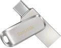 SANDISK 1TB, Ultra Dual Drive Luxe USB-C+USB-A, Up to 400MB/s Read Speeds by SANDISK