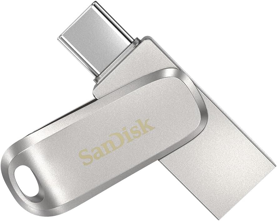 SANDISK 1TB, Ultra Dual Drive Luxe USB-C+USB-A, Up to 400MB/s Read Speeds by SANDISK