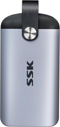 SSK External SSD Hard Drive 2TB up to 2000MB/s External Solid State Drive by SSK