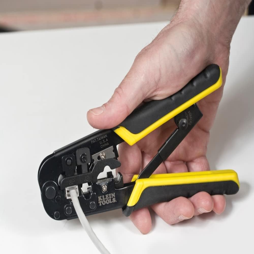 Klein Tools VDV226-011-SEN Ratcheting Modular Crimper/Stripper - Image 3