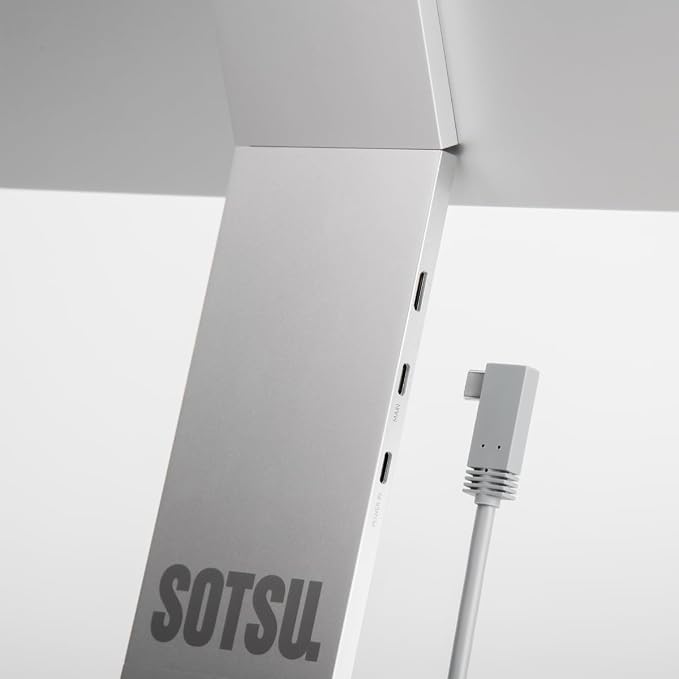 SOTSU FlipAction Elite 16" | 4K Portable Monitor | 3840 x 2400 (UHD+) | 60 Hz | 100% DCI-P3 | 450 Nits | Pivot Rotate | Full Metal CNC | Perfect Match for Mac and Windows (Silver) | 3840x2400 UHD+ | 60Hz | 100% DCI-P3 | 450 Nits | Pivot Rotate | Full M... - Image 4