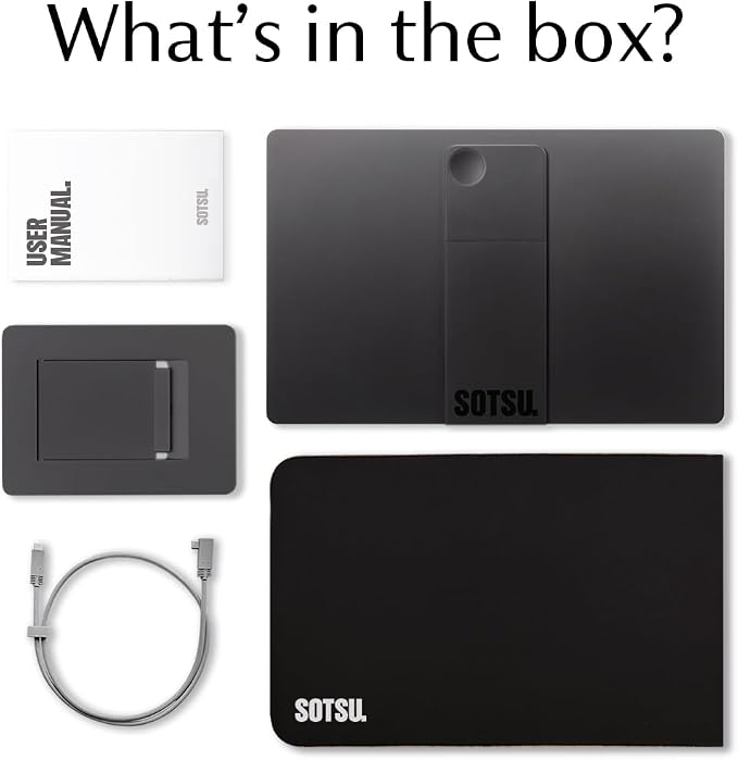 SOTSU FlipAction Elite 16" | 4K Portable Monitor | 3840 x 2400 (UHD+) | 60 Hz | 100% DCI-P3 | 450 Nits | Pivot Rotate | Full Metal CNC | Perfect Match for Mac and Windows (Space Black) | 3840x2400 (UHD+) | 60Hz | 100% DCI-P3 | 450 Nits | Pivot Rotate |... - Image 9