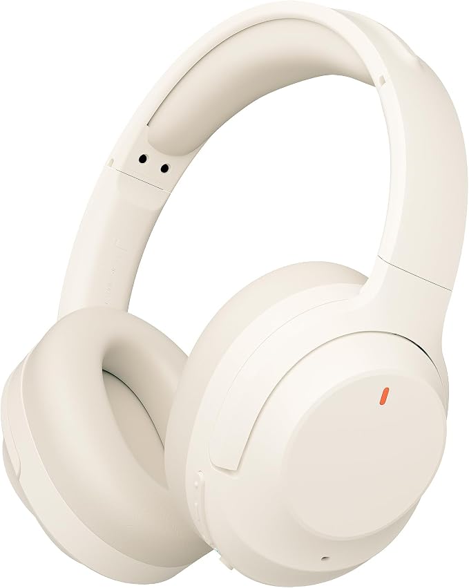 Upgraded Pro‑level Hybrid Active Noise Cancelling Headphones, HD Sound & Big Bass, 2X Softer Comfort, Long ANC Playtime, Wireless Over-Ear Bluetooth Headphones Perfect for Home Office|Travel|Pair by Vonaural