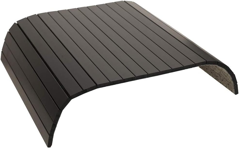 Sofa Arm Tray Table - Flexible/Foldable Couch Arm Table Perfect for Drink & Snacks (16.5" L x 13.25" W x 0.4" H, Black) - Image 7