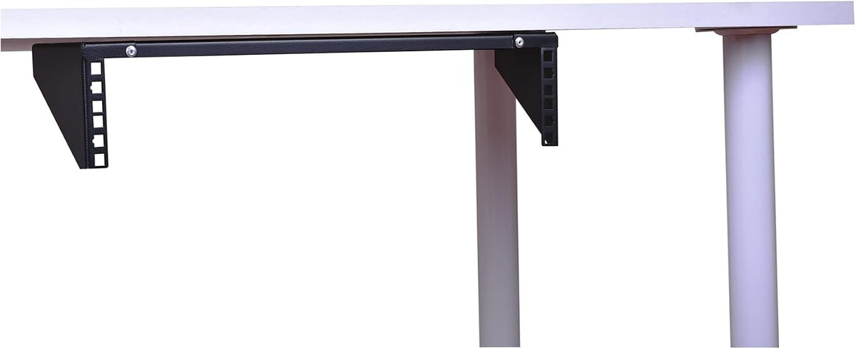 2U Vertical Wall Mount Rack - Heavy Duty 125lbs Capacity Vertical Mounting Bracket - Image 7