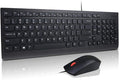 Lenovo Essential Wired Keyboard and Mouse Combo - US English by LENOVO