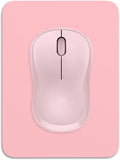 Small Mouse Pad, 6 x 8 Inch Thick Rubber Premium-Textured Non-Slip Portable & Washable Mini Mouse Mat for Women Men Wireless Laptops Keyboard Tray Gaming Work Computer Office Travel, Pink by Dapesuom