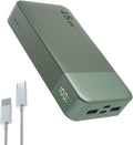 NOBIS Portable Charger 45W 20000mAh Power Bank Fast Charging | 2C+2A Battery Pack with C to C Cable, Battery Bank with Digital Display for iPhone Android Laptop etc by NobisPowerbank