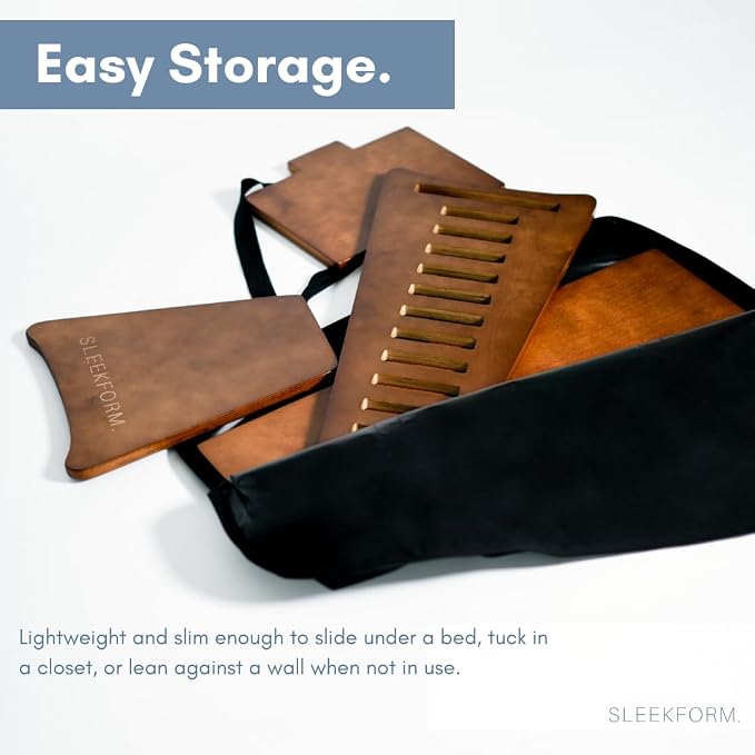 Saint John Standing Desk Converter - Walnut, Includes Tote Bag - Image 7