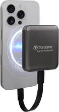 Transcend 1TB ESD420 Portable Magnetic SSD Up to 2000MB/s USB3.2 Gen2x2 by Transcend