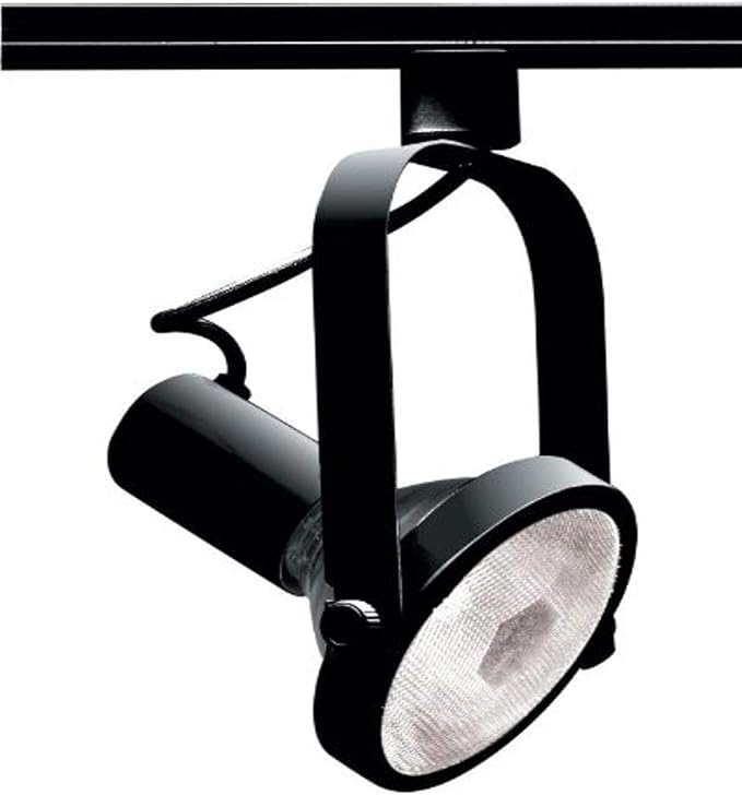 NUVO TH225 Gimbal Ring Track Head, Black | Black Light Fixture. by Nuvo