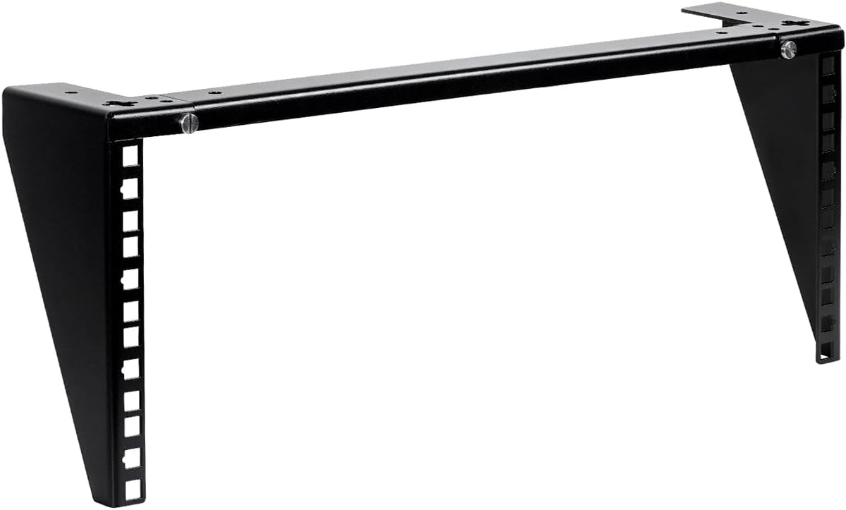 4U Vertical Wall Mount Rack - Heavy Duty 125lbs Capacity Vertical Mounting Bracket (4U) - Image 4