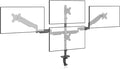 Pholiten Quad 4 Monitor Arm Desk Mount for Max 32 inch Screens, Gas Spring Adjustment Monitor Stand with VESA 75x75mm, 100x100 mm, Clamp & Grommet Install Black MD18864 | Fully Adjustment Gas Spring Arm, VESA 75x75/100x100mm, Clamp & Grommet Install, B... by PholitenMonitorArm
