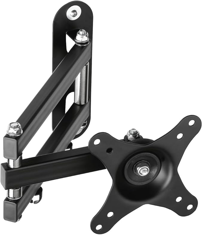 Suptek TV Wall Bracket Mount Swivel and Tilt for Most 15"-32" LED, LCD, OLED Flat Screen TVs and Monitors with VESA 75x75-100x100mm up to 13kg Full Motion Monitor Wall Bracket MA2720 - Image 4