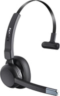 LEVN Trucker Headset, Trucker Bluetooth Headset with Noise Cancelling Microphone & Mute Button, Bluetooth Headsets V5.2 Multipoint for Work from Home/Cell Phone/Computer/Zoom/Teams/Truck Driver by LEVN